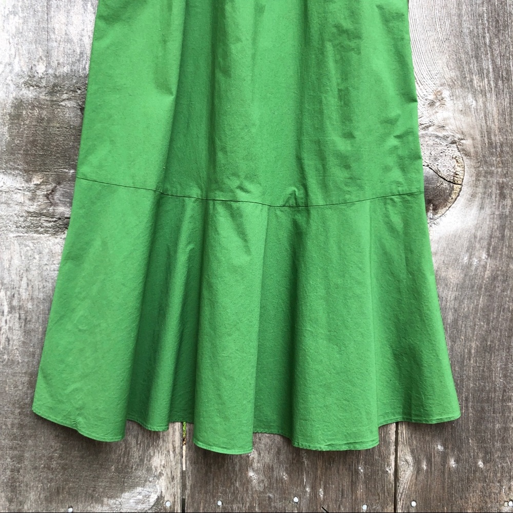 Mossimo green halter maxi dress w. pockets - Picture 3 of 8